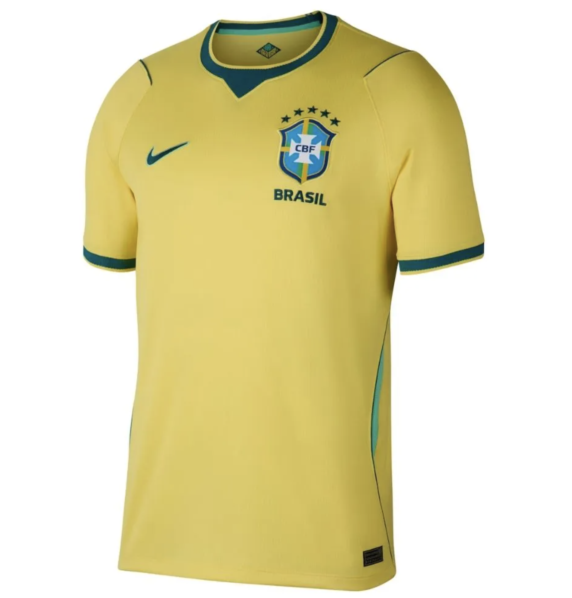 Camisa Brasil Amarela 2026 — Frente